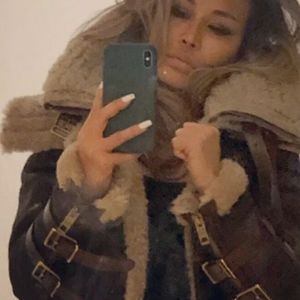 Burberry Prorsum Shearling Aviator Bomber Sheepskin Fur Leather Runway Coat 40